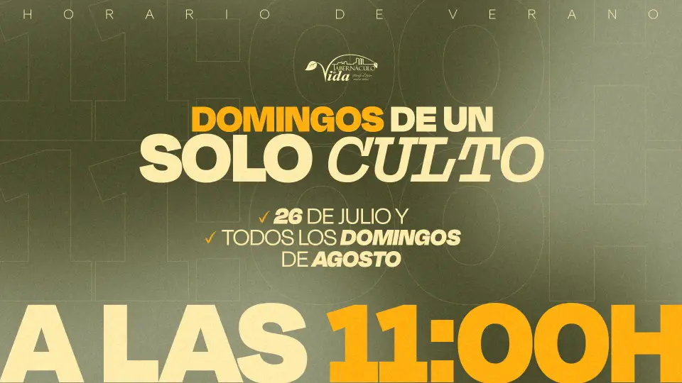 Cartel: Horario de Verano